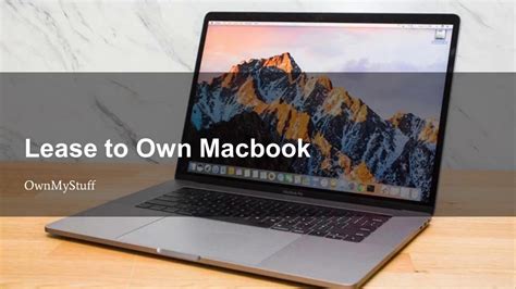 rent to own macbook no credit check.